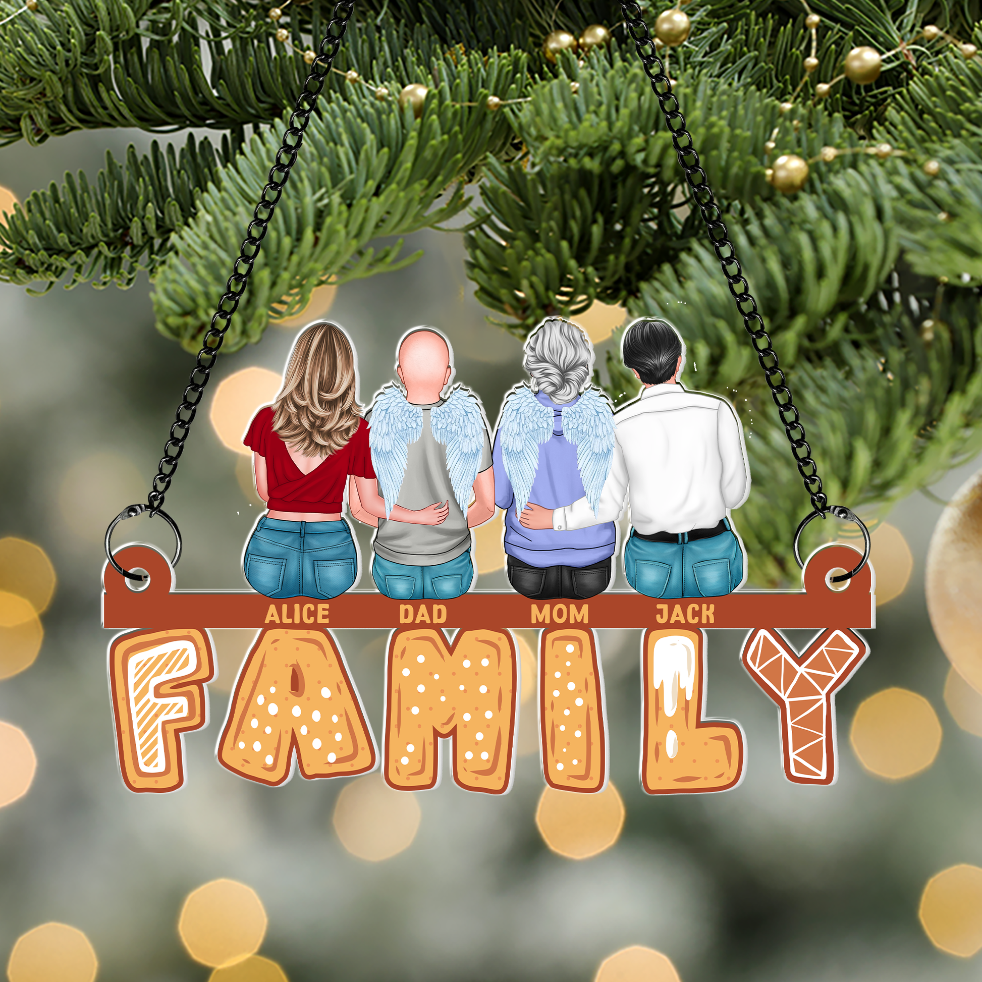 Christmas Cookies - Personalized Custom Acrylic Ornament