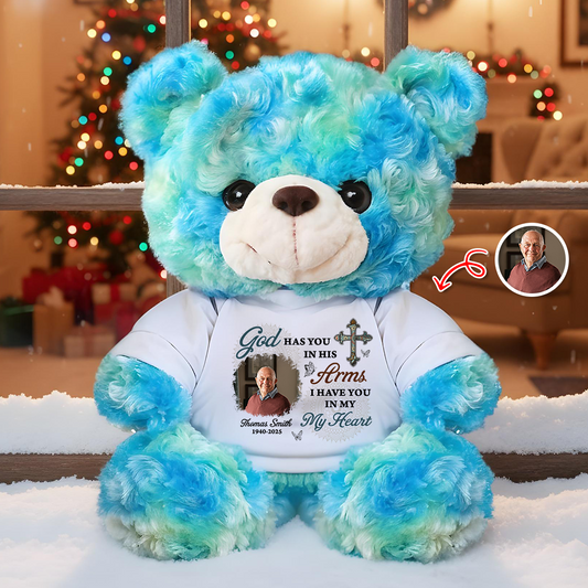 I Have You In My Heart - Personalized Memorial Custom Teddy Bear Plush