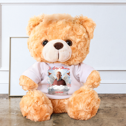 Sunrise and Sunset A hug From Heaven - Memorial Personalized Custom Teddy Bear Plush