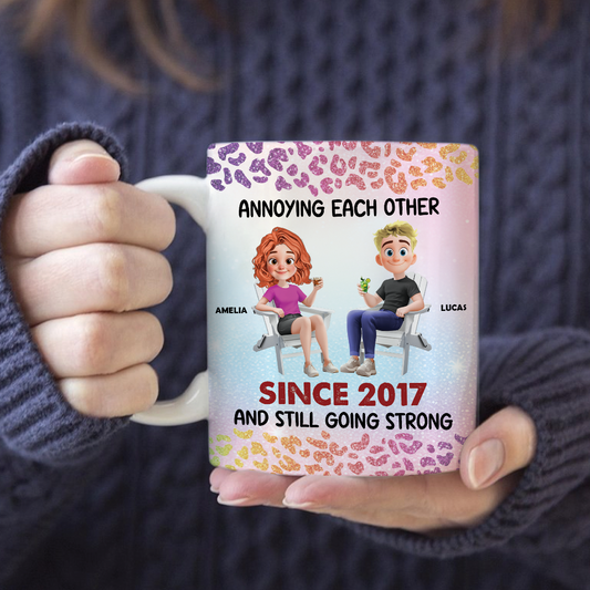 Couple Since Funny Mug - Personalized Custom Mug