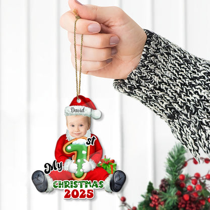Baby's First Christmas - Personalized Custom Acrylic Ornament