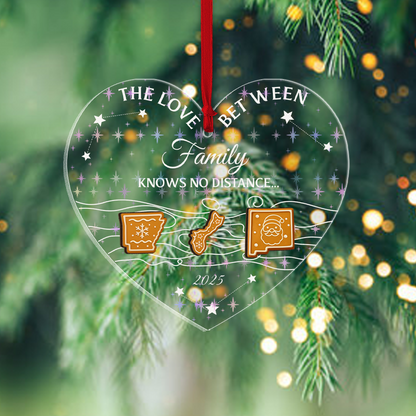 Our Family Together - Personalized Custom Acrylic 2-layered Ornament