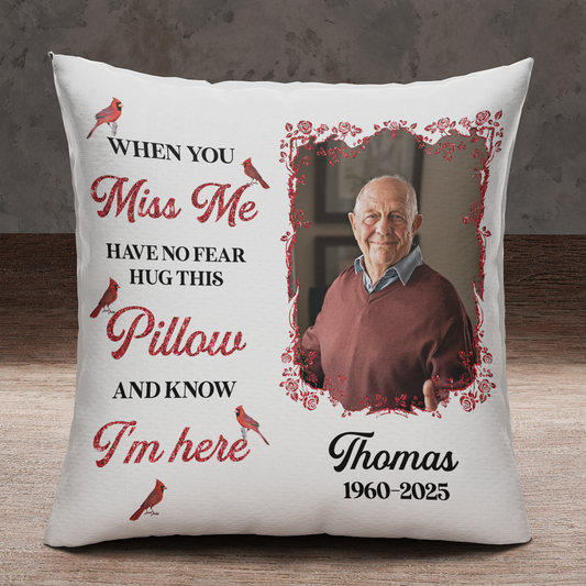 Blessing Your Memory Memorial Custom Pillow - Gift For Family Members