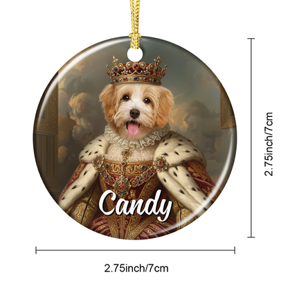 Royal Pet Lover - Ceramic Ornament Christmas Gift