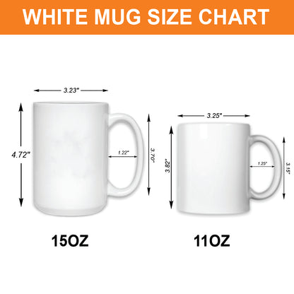 Growing Old Together Flower - Personalized Custom Mug