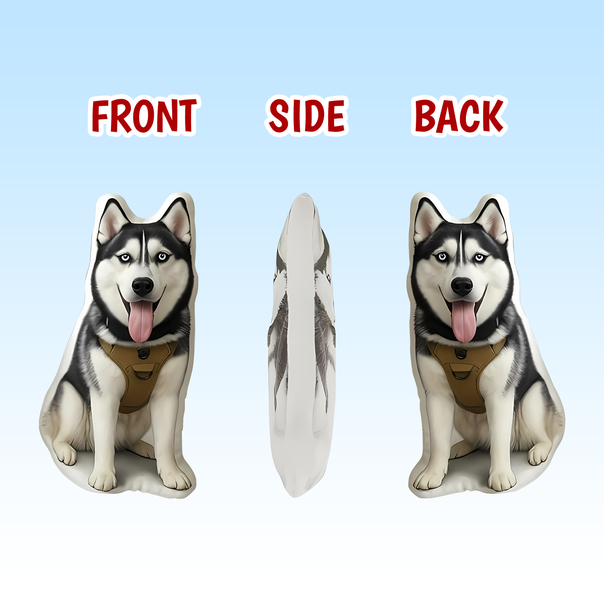 Dog & Cat Personalized Custom Shaped Pillow - Gift For Pet Owners, Pet Lovers