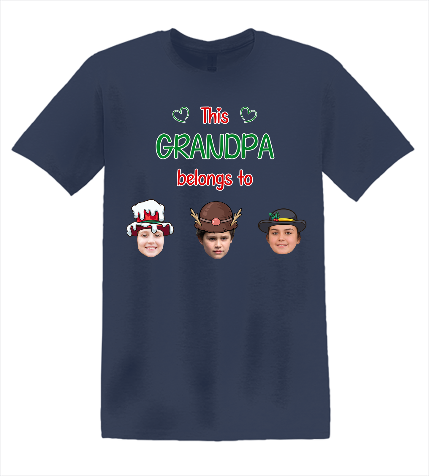 Funny Grandma T-shirt For Christmas - Gift For Him, For Her - Personalized T Shirt