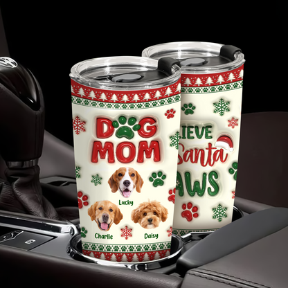 Believe In Santa Paw - Personalized Tumbler
