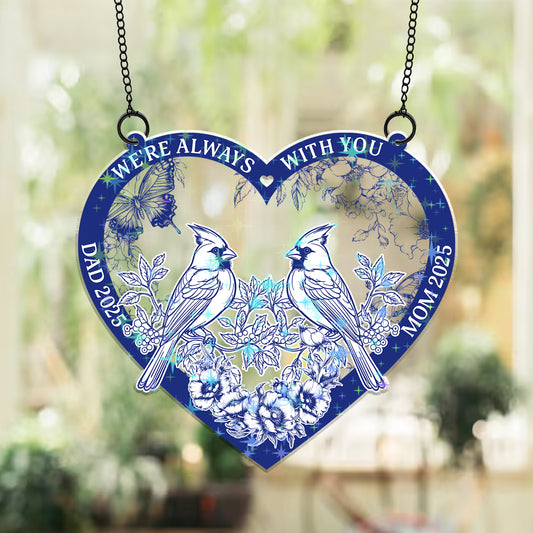 They Fly Beside Us Everyday - Custom Shape Hologram Ornament