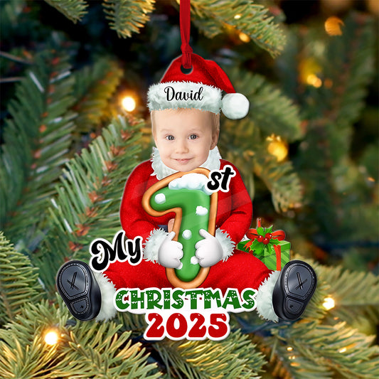 Baby's First Christmas - Personalized Custom Acrylic Ornament
