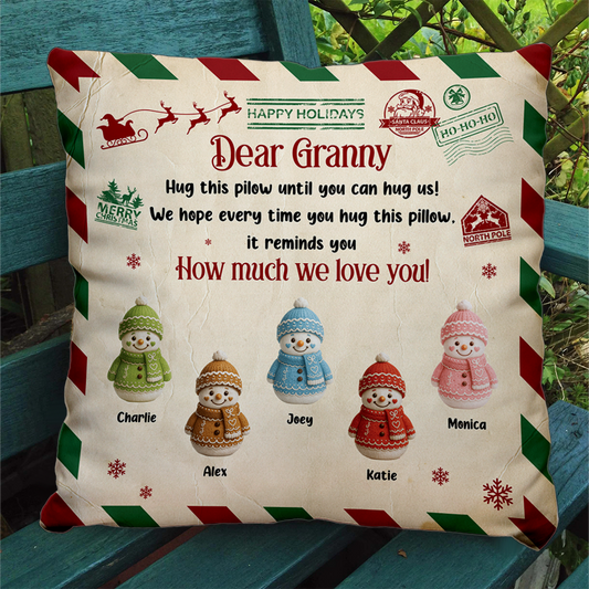 We Love You -  Personalized Custom Pillow