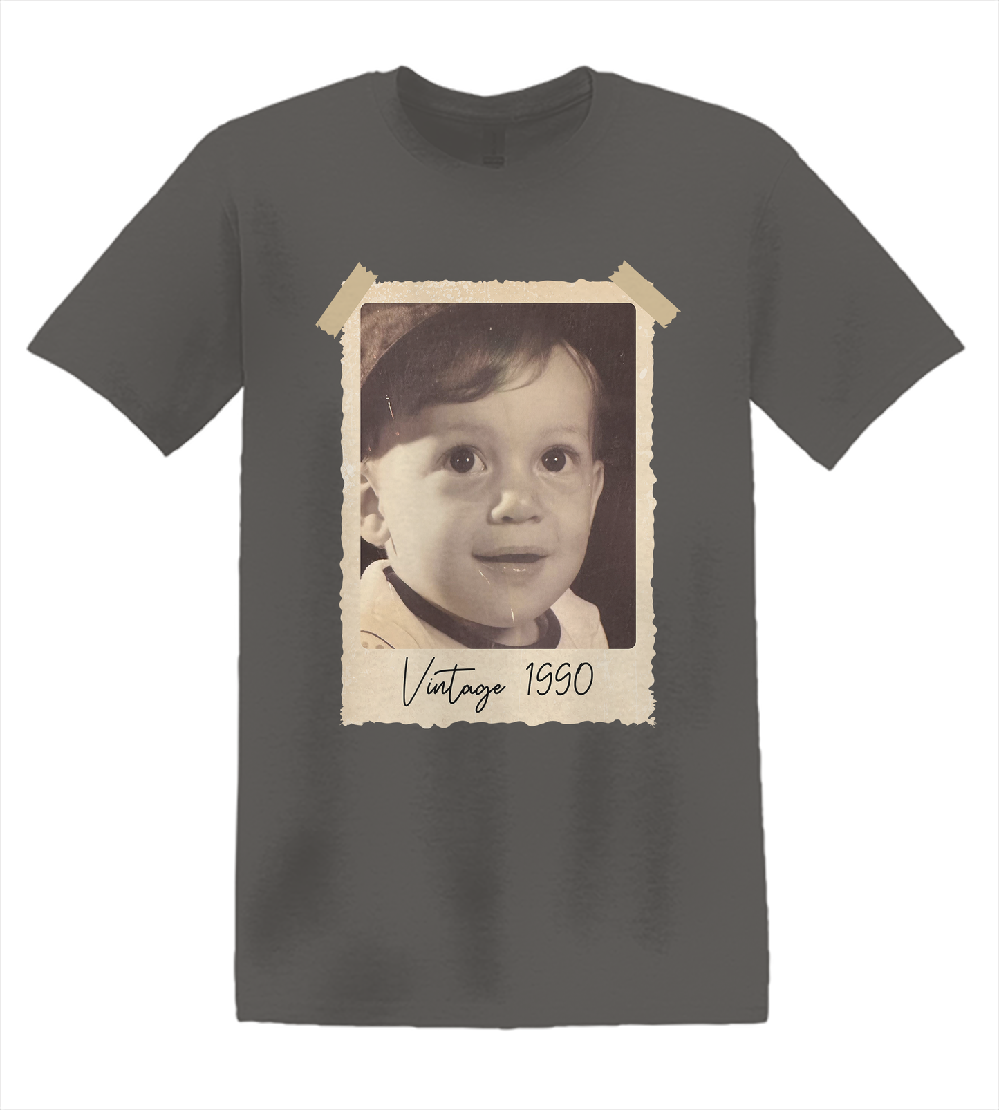 Custom Photo Vintage - Gift For Him, For Her- Personalized T Shirt
