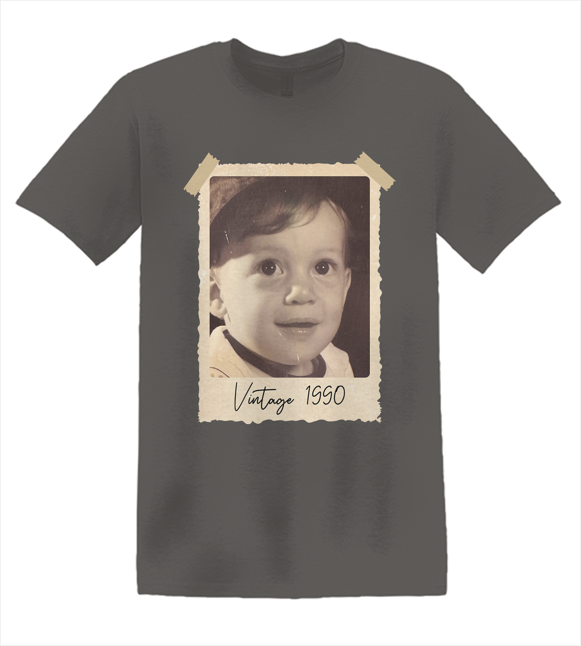Custom Photo Vintage - Gift For Him, For Her- Personalized T Shirt